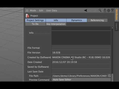 Cinema 4D QuickStart 01 The Layout