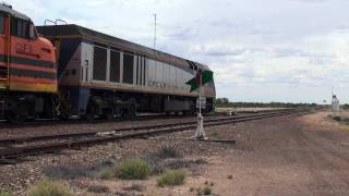 preview picture of video 'AD1 departs Tarcoola'
