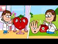 Boo Boo Song Broken Heart Song Kid S Songs And Nursery Rhymes Healthy Habits Funny Cartoon