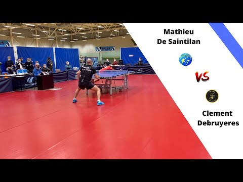 Mathieu DE SAINTILAN vs Clement DEBRUYERES | FRENCH PRO B | HIGHLIGHTS