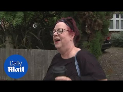 Jo Brand bats away questions on her 'acid attack' remark