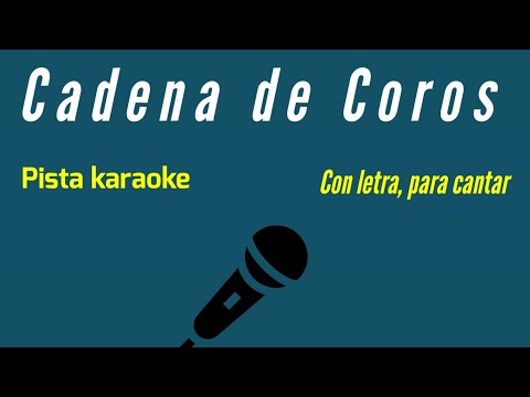 #13 Pista Karaoke para cantar COROS CRISTIANOS alegres