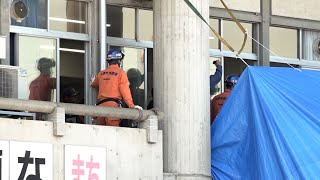 12月17日【びわ湖放送ニュース】大津市消防職員落下死亡事故　事故の調査結果を公表