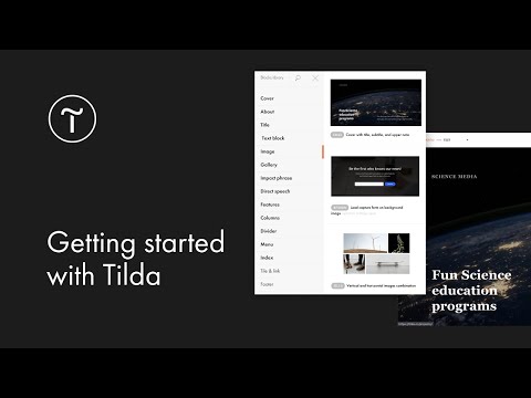 Getting Started with Tilda