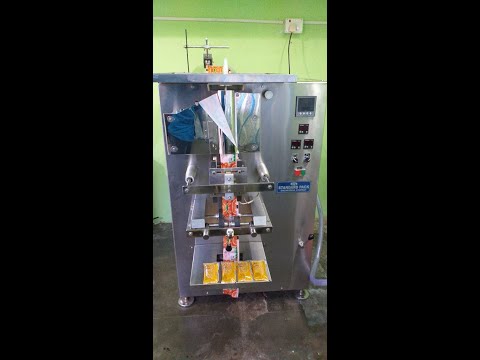 Juice Packing Machine In Laminated Film Fruit Juice Packaging Machine