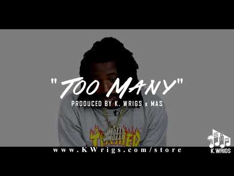 Mozzy x Nipsey Hussle x IAMSU! Type Beat 2018 - "Too Many" ( Hip Hop / Rap Instrumental)