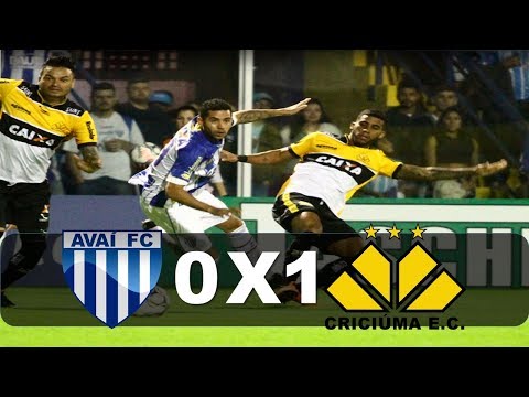 Avaí 0 x 1 Criciúma - Gols e Melhores Momentos (Completo HD) - Brasileirão Série B 2018