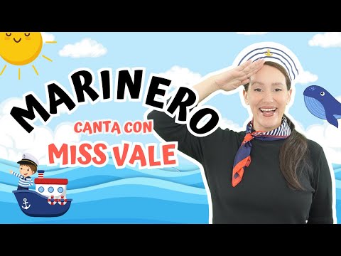 Marinero que se fue a la mar y mar y mar | Canta con Miss Vale | Canción Infantil