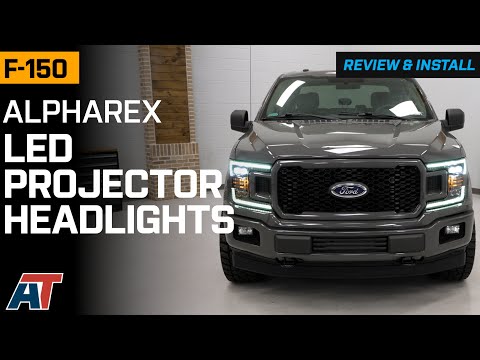 2018-2020 F-150 AlphaRex NOVA-Series LED Projector Headlights Review & Install