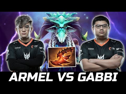 GABBI MID VS ARMEL - OVERWHELMING BLINK LESHRAC BOSS DOTA 2