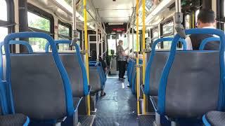 CTA On Board Riding 2007 New Flyer D40LF Bus 1606 on Route 78 Montrose from HIP Mall to Damen