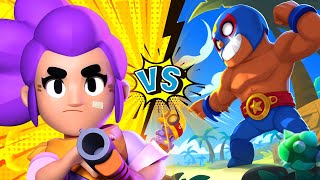 Brawl Stars Animation 3D - Shelly X Primo X Amber Battle