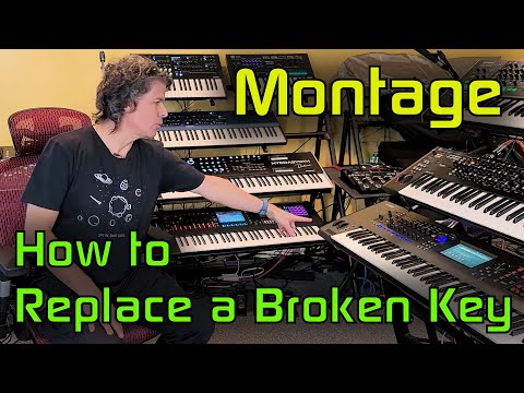 How to Replace a Broken Key on a Yamaha Montage