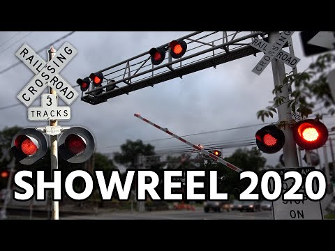 AMERICA / USA RAILWAY CROSSING - SHOWREEL 2020