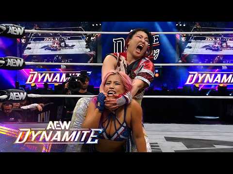 Hikaru Shida & Kris Statlander vs. Mina Shirakawa & Harley Cameron HIGHLIGHTS | AEW Dynamite, 5/6/26