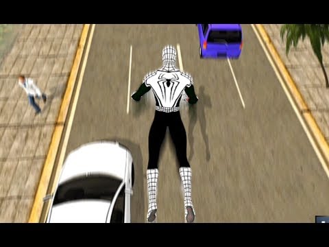 Flying Spider Hero Crime Simulator | Spider Hero Car Destroy - Android GamePlay