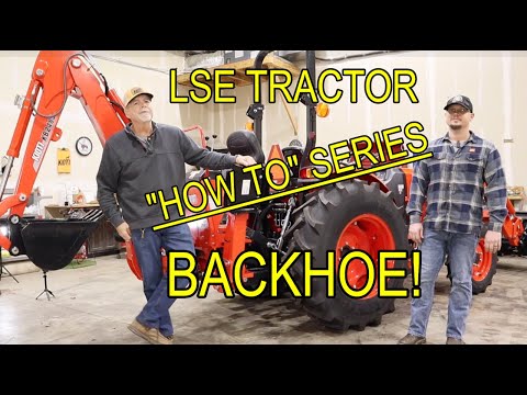 HOW TO SERIES   KIOTI BACKHOE REMOVAL