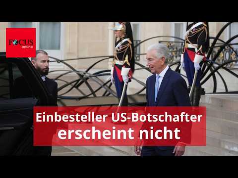 Frankreich bestellt US-Botschafter ein, der erscheint nicht