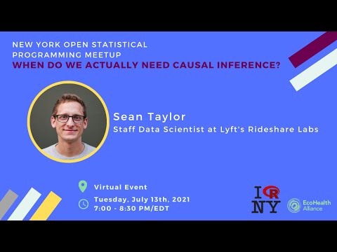 Sean Taylor: When Do We Need Causal Inference?