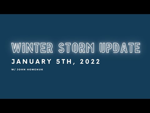 NYC Snow & Winter Storm Update January 5th, 2022
