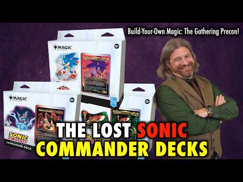 Is It Worth It To Buy A Sonic The Hedgehog Commander Deck? | Build-Your-Own For Magic The Gathering!