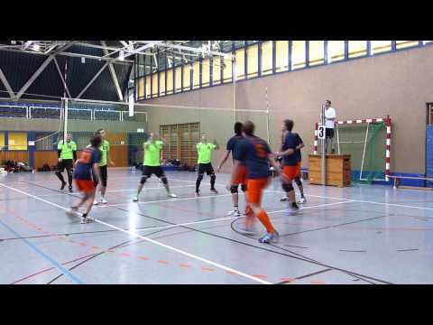 Indiaca SDM 2015: TSG Blankenloch - TSV Grünwinkel, 1. Satz