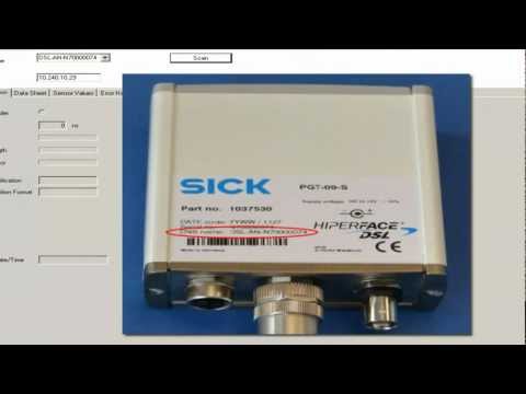 Tutorial: Handling "HIPERFACE DSL Encoder Browser" | SICK AG