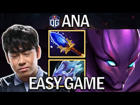 OG.ANA SMURF SPECTRE - EASY GAME - DOTA 2 7.30E GAMEPLAY