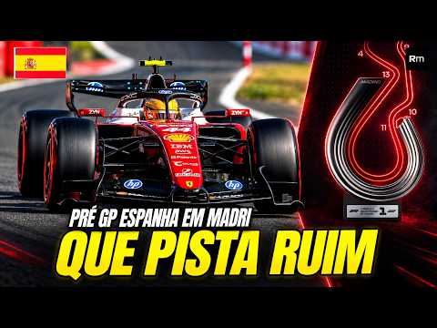CAOS ESPERADO PARA NOVO GP ESPANHA EM MADRI! PRÉ CORRIDA COM HORÁRIOS