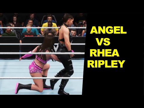 WWE 2K20 MyCareer Angel vs Rhea Pipley - Mae Young