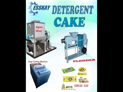 Detergent Cake Plodder Machine