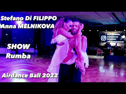 Stefano Di Filippo - Anna Melnikova 🔥Amazing SHOW at the AirDance Christmas Ball | Rumba