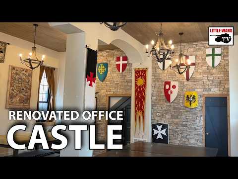 We Turned an Office into a Crusader Castle