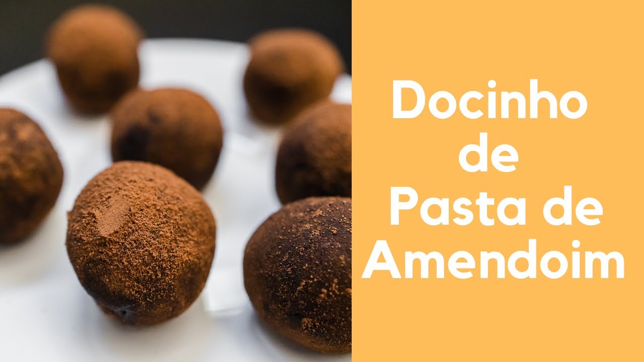 DOCINHO DE PASTA DE AMENDOIM | RECEITA SUPER FÁCIL PARA VOCÊ FAZER HOJE MESMO