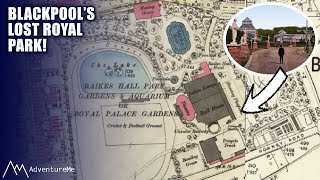 The Remains of Royal Palace Gardens in Blackpool