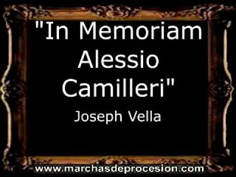 In Memoriam Alessio Camilleri - Joseph Vella [MA]