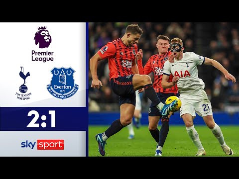 Spurs zittern sich zum Sieg | Tottenham Hotspur - FC Everton | Highlights - Premier League 23/24