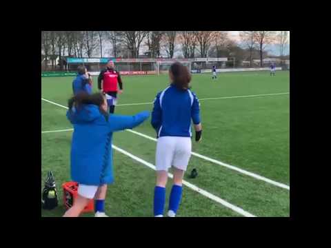 RKHVV VR1 na de 5-0 overwinning op SV Nijmegen