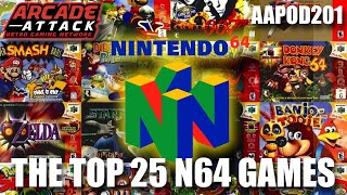 The 25 Best Nintendo 64 (N64) Games - Mario Kart to Ocarina of Time [AAPOD201]