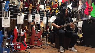 Video thumbnail for Ibanez SR675 SKF by 三木楽器 / MIKIGAKKI 公式チャンネル
