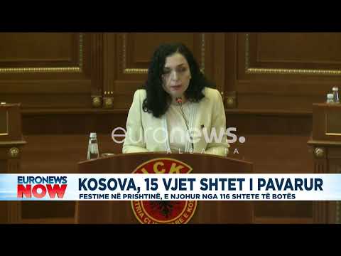 Kosova, 15 vjet shtet i pavarur Festime në prishtinë, e njohur nga 116 shtete të botës