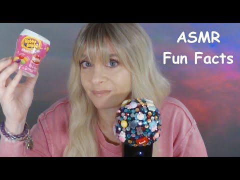 ASMR Gum Chewing Whispered Fun Facts