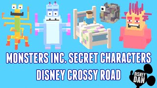 Disney Crossy Road Monsters Inc. Secret Characters