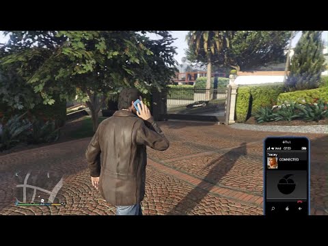 GTA 5 Hidden Dialogue - Michael Calls Tracey After His Family Leaves Him