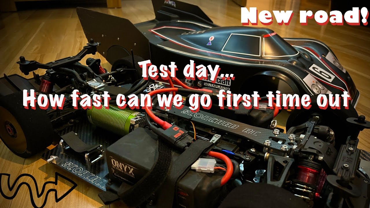 What speed can I go on this new road? Arrma limitless fc-100 gt - speedruns - TEST DAY!