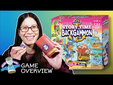Story Time Backgammon | Children's Game Overview