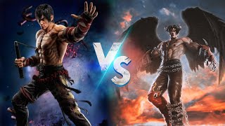 Tekken 8 Law VS Devil Jin Fight 2023