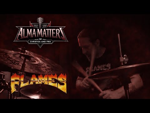 Flames performing The Lightbringer live at ALMA