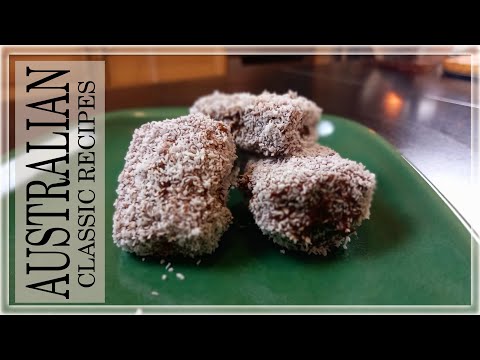 Classic Lamington Recipe/Easy Australian Dessert