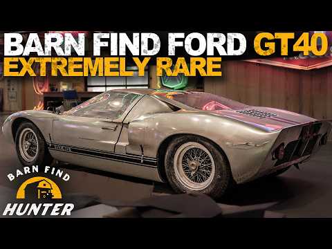 Barn Find GT40: Hidden 43 Years & All Original as in "Ford vs Ferrari" | Barn Find Hunter